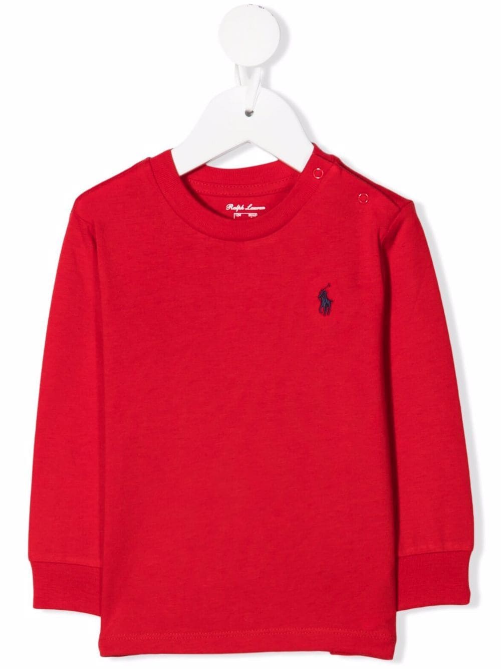 Ralph Lauren Kids logo-embroidered sweatshirt von Ralph Lauren Kids