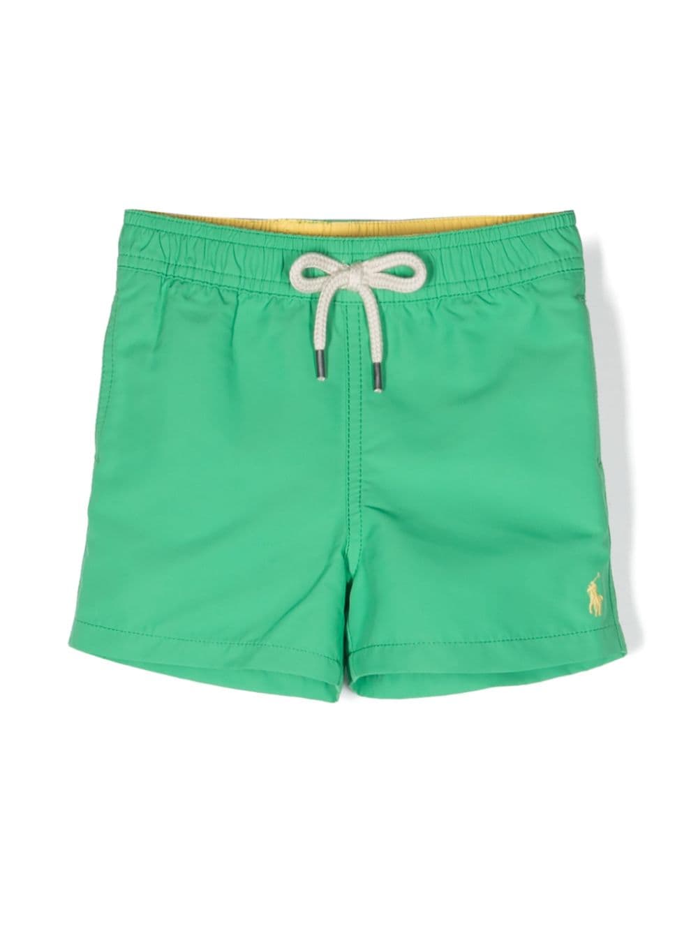 POLO RALPH LAUREN KIDS logo-embroidered swim shorts - Green von POLO RALPH LAUREN KIDS