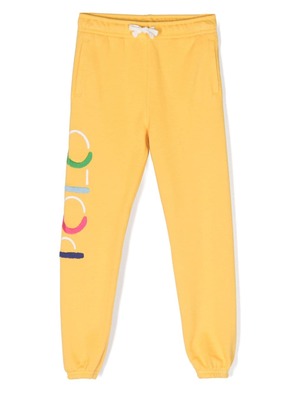 Ralph Lauren Kids logo-embroidered tapered track pants - Yellow von Ralph Lauren Kids