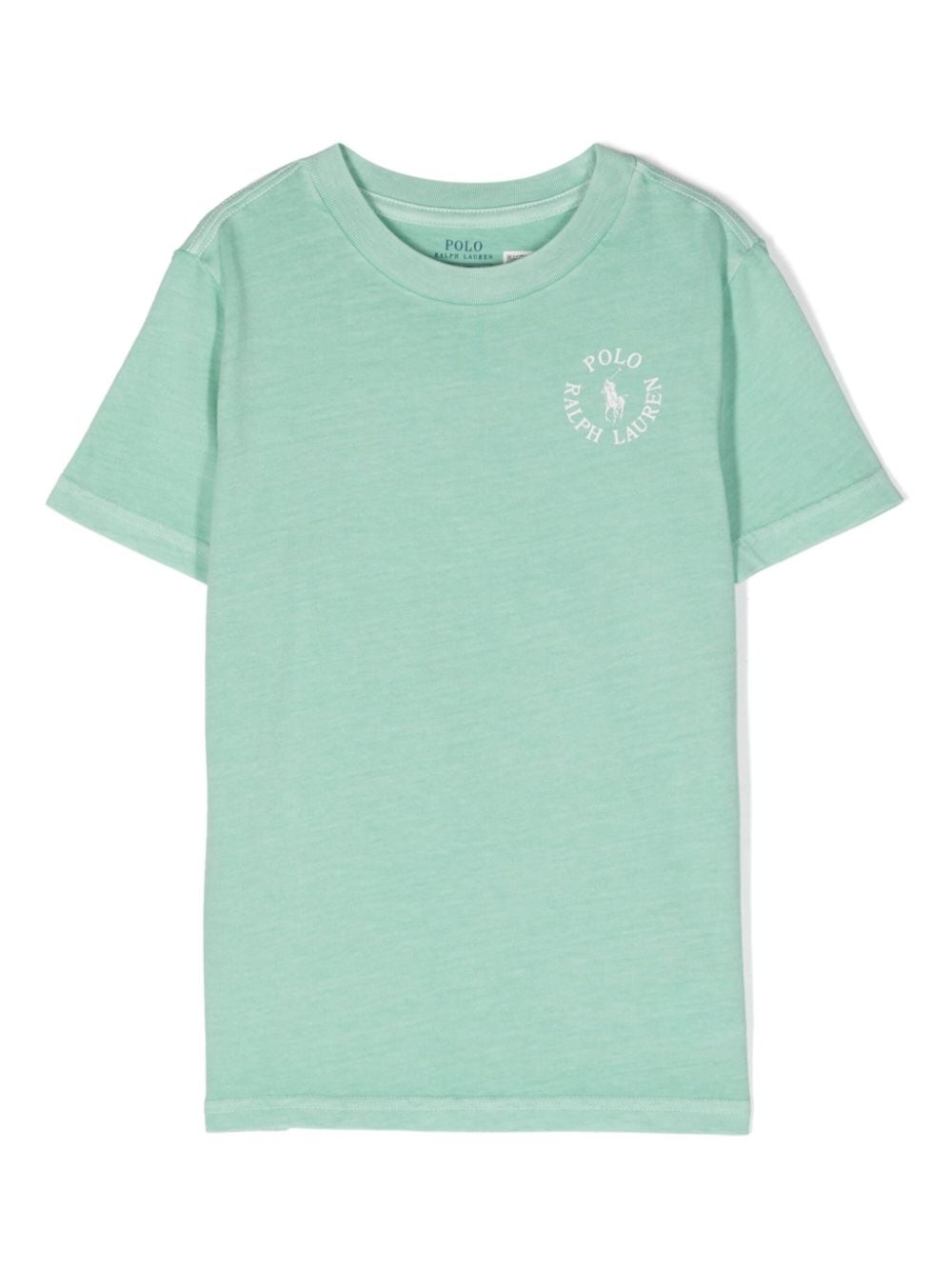 Ralph Lauren Kids logo-print cotton T-shirt - Green von Ralph Lauren Kids