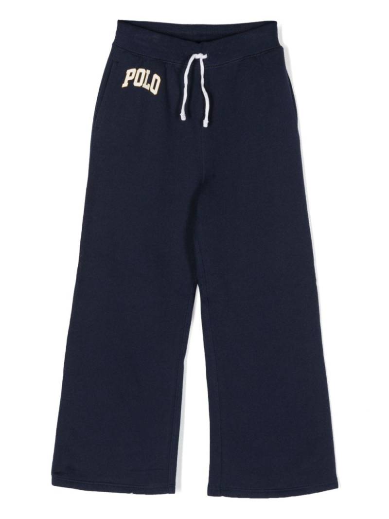 Ralph Lauren Kids logo-print drawstring track pants - Blue von Ralph Lauren Kids