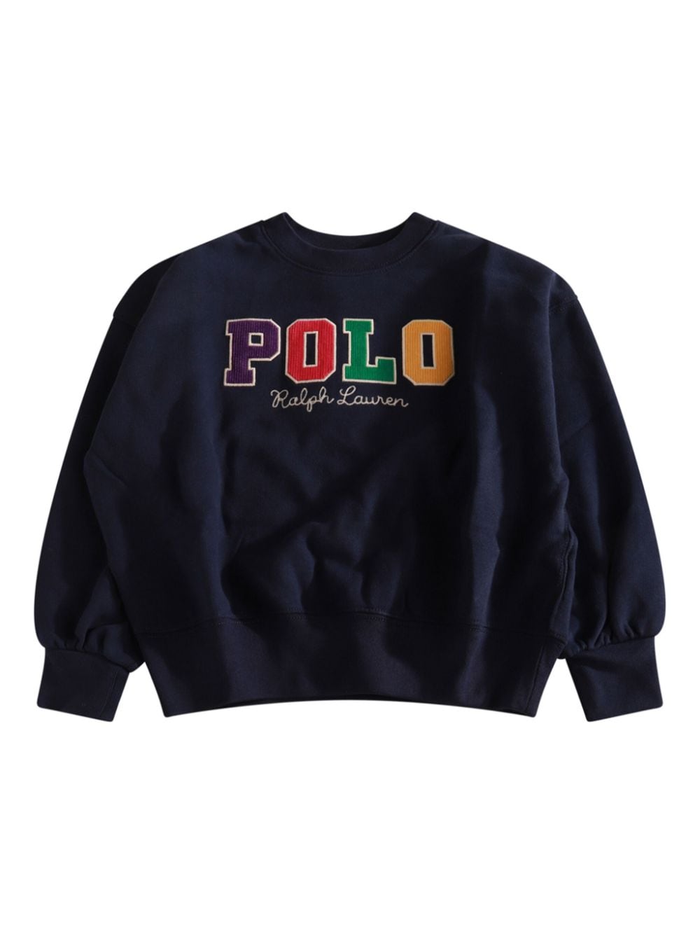 POLO RALPH LAUREN KIDS logo-print sweatshirt - Blue von POLO RALPH LAUREN KIDS