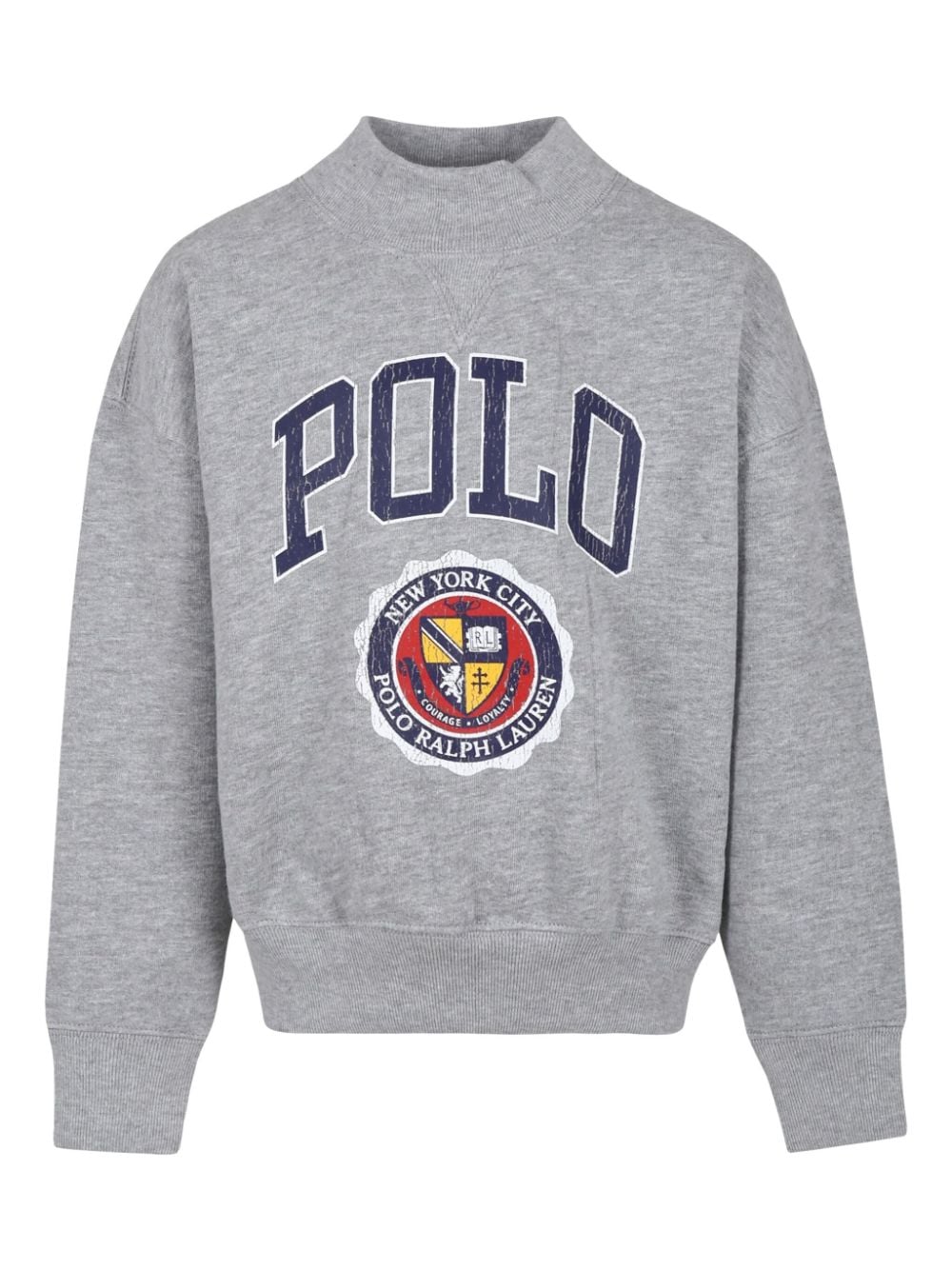 Ralph Lauren Kids logo-print sweatshirt - Grey von Ralph Lauren Kids