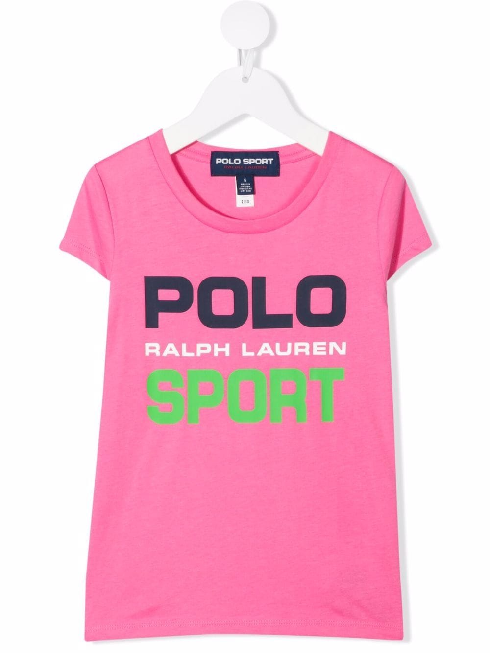 Ralph Lauren Kids logo-printed T-shirt - Pink von Ralph Lauren Kids