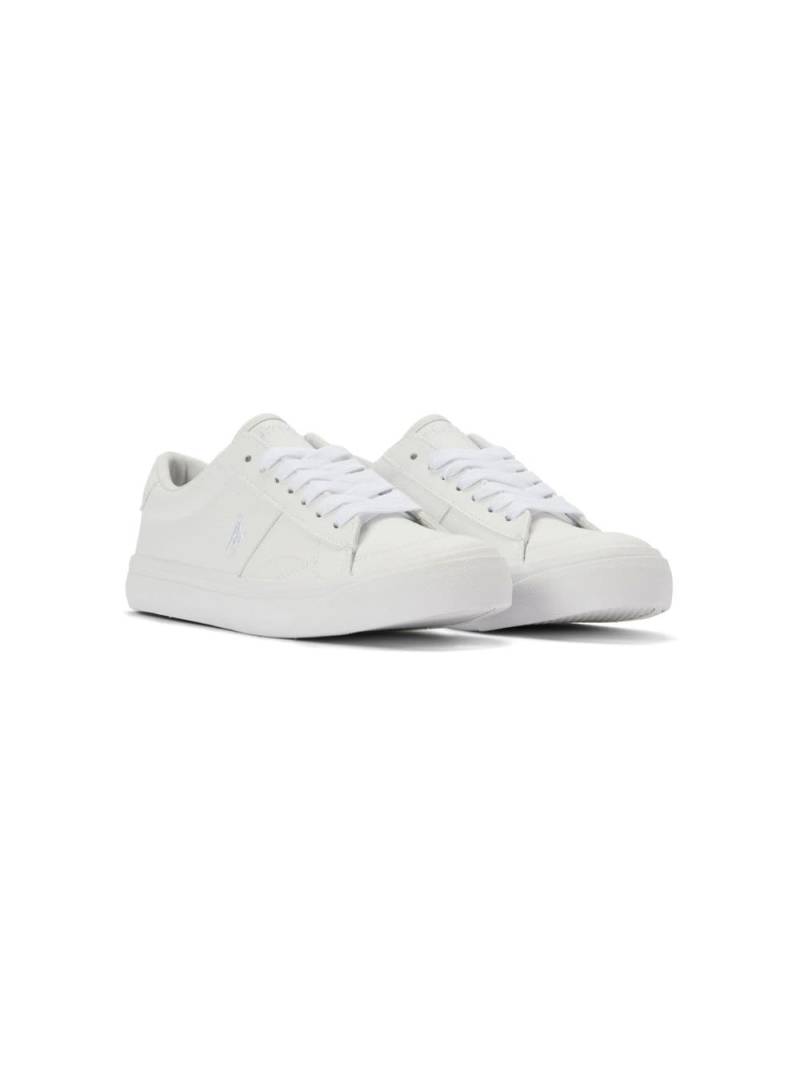 Ralph Lauren Kids logo sneakers - White von Ralph Lauren Kids