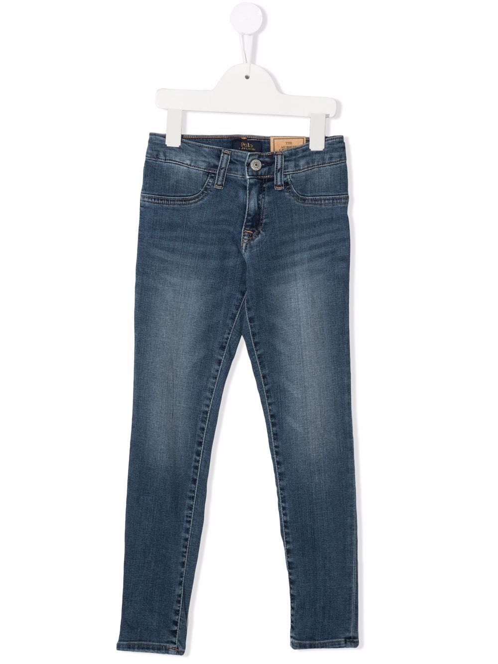 Ralph Lauren Kids mid-rise skinny jeans - Blue von Ralph Lauren Kids