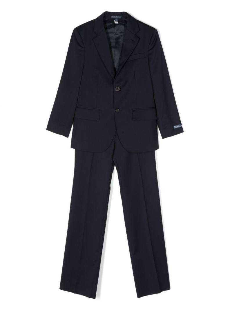 POLO RALPH LAUREN KIDS notched-lapel single-breasted suit - Blue von POLO RALPH LAUREN KIDS