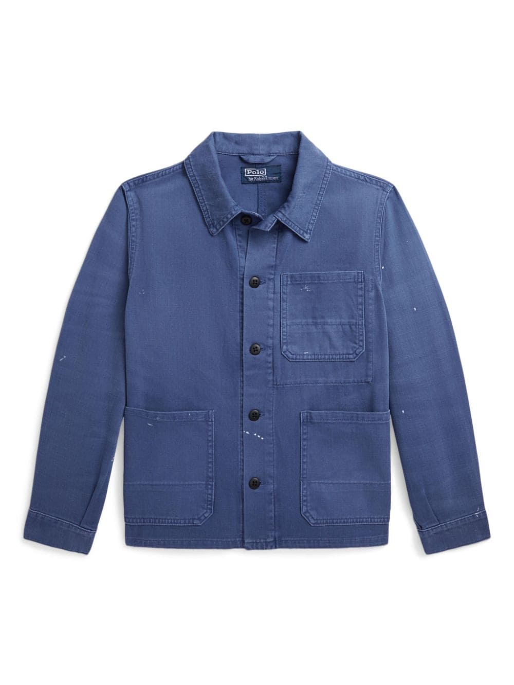 POLO RALPH LAUREN KIDS patch-pocket denim jacket - Blue von POLO RALPH LAUREN KIDS