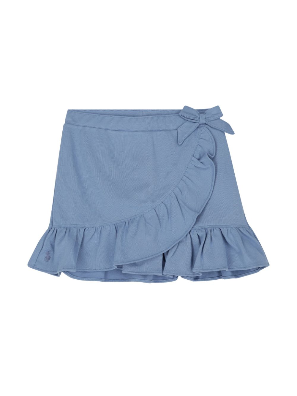 Ralph Lauren Kids ruffled skirt - Blue von Ralph Lauren Kids