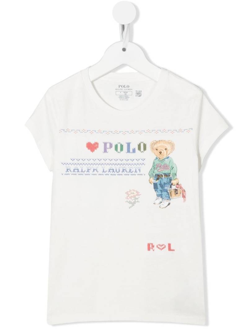 Ralph Lauren Kids short sleeve T-shirt - White von Ralph Lauren Kids