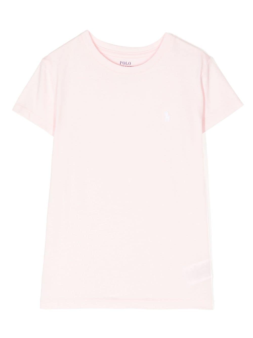 POLO RALPH LAUREN KIDS short-sleeve cotton T-shirt - Pink von POLO RALPH LAUREN KIDS