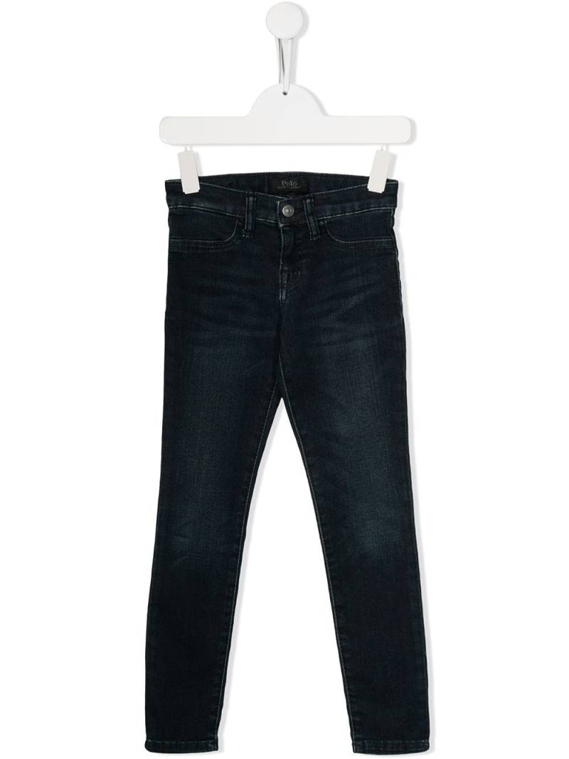 POLO RALPH LAUREN KIDS Aubrie low-rise straight jeans - Blue von POLO RALPH LAUREN KIDS