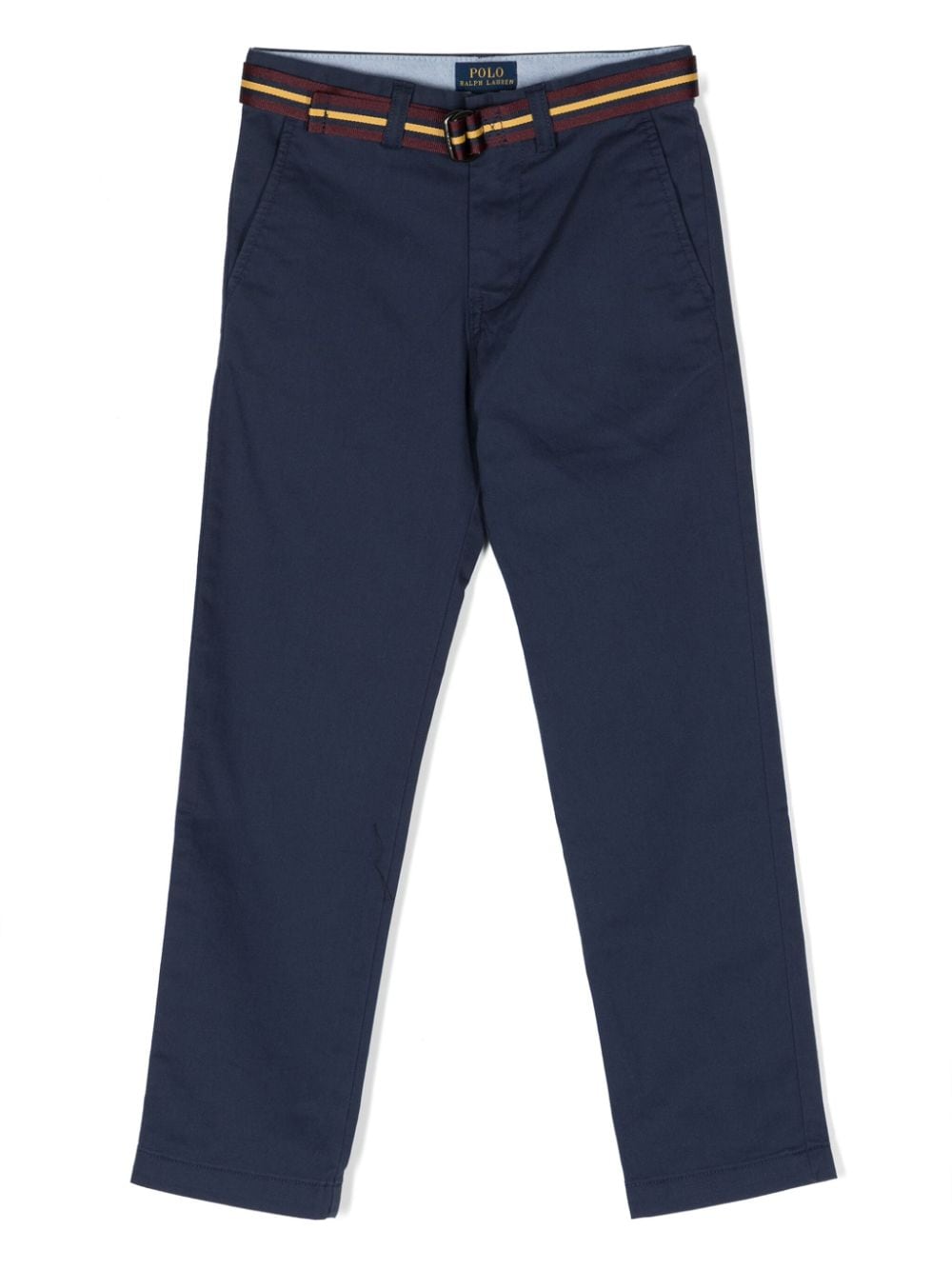 Ralph Lauren Kids straight-leg slim-fit chinos - Blue von Ralph Lauren Kids