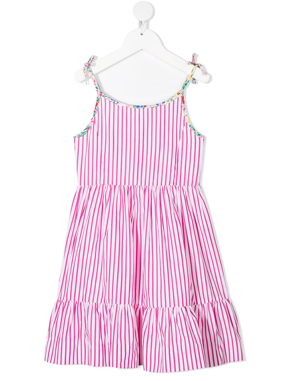 POLO RALPH LAUREN KIDS striped cotton sleeveless dress - Pink von POLO RALPH LAUREN KIDS