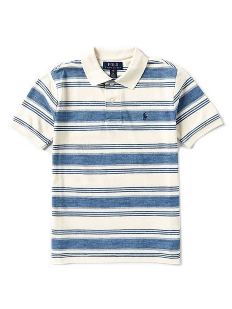 POLO RALPH LAUREN KIDS striped polo shirt - Blue von POLO RALPH LAUREN KIDS