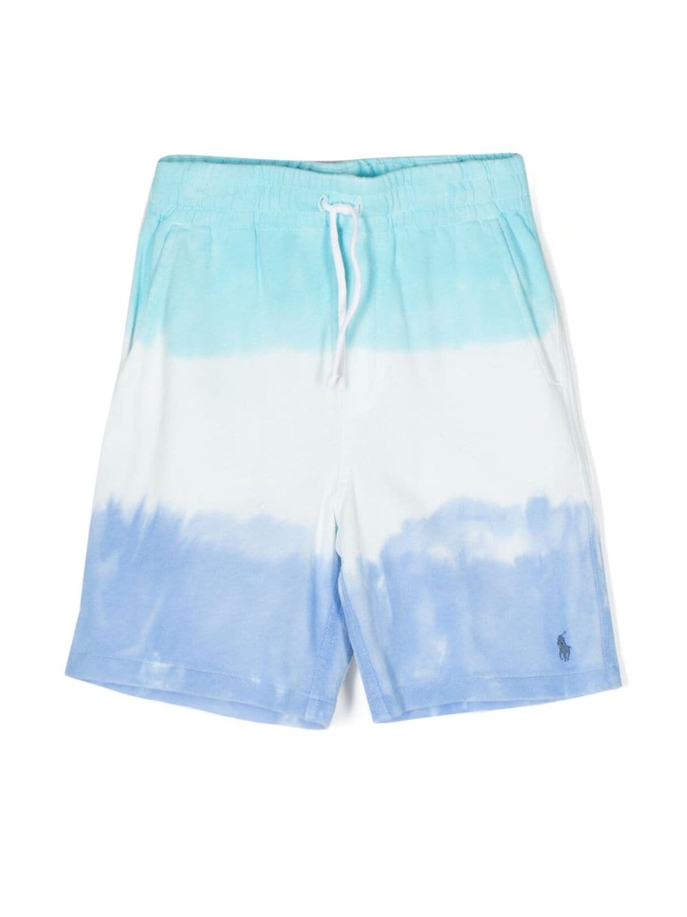 Ralph Lauren Kids tie-dye drawstring-waist shorts - Blue von Ralph Lauren Kids