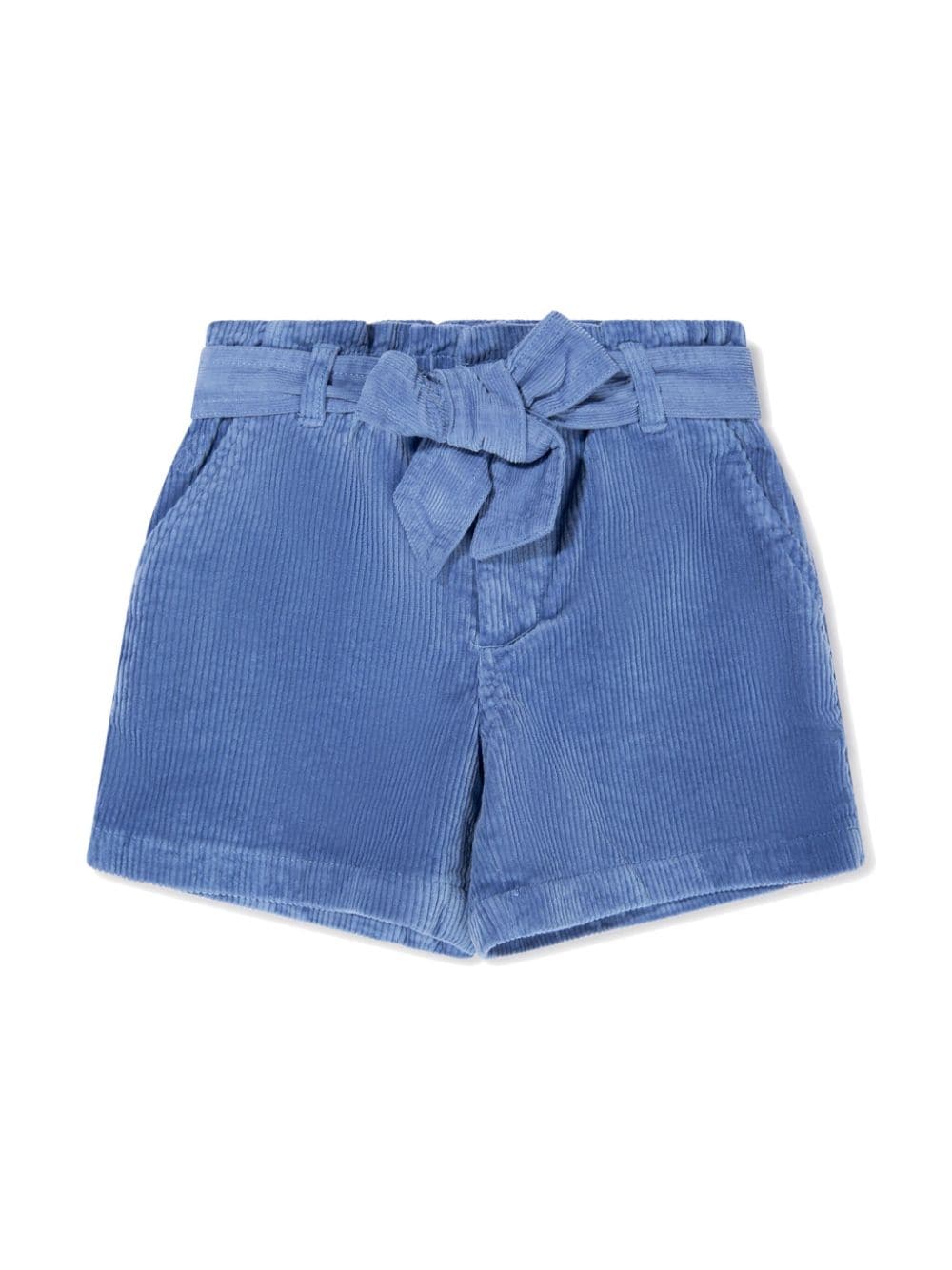 Ralph Lauren Kids tie-fastening corduroy shorts - Blue von Ralph Lauren Kids