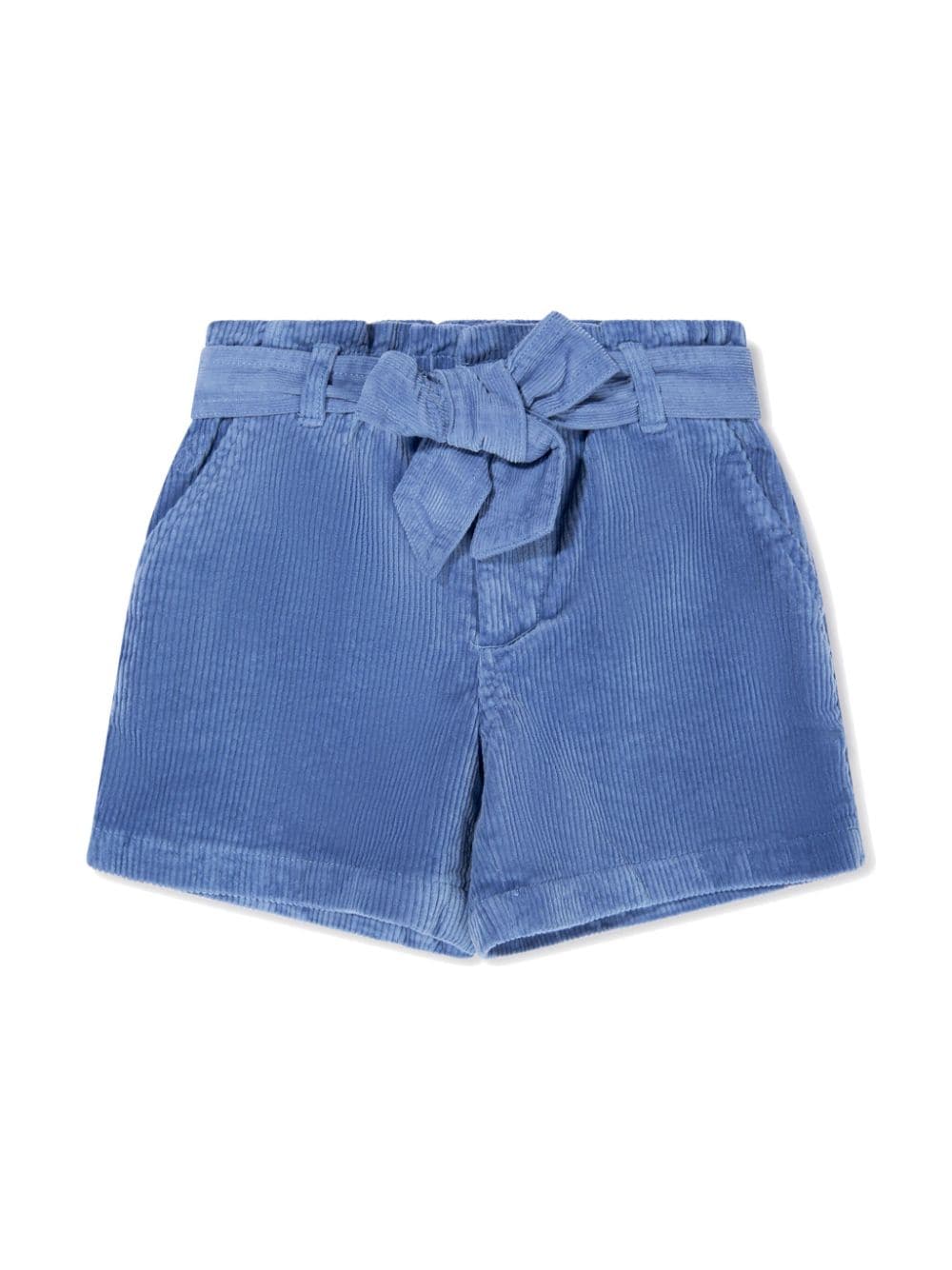 POLO RALPH LAUREN KIDS tie-fastening corduroy shorts - Blue von POLO RALPH LAUREN KIDS