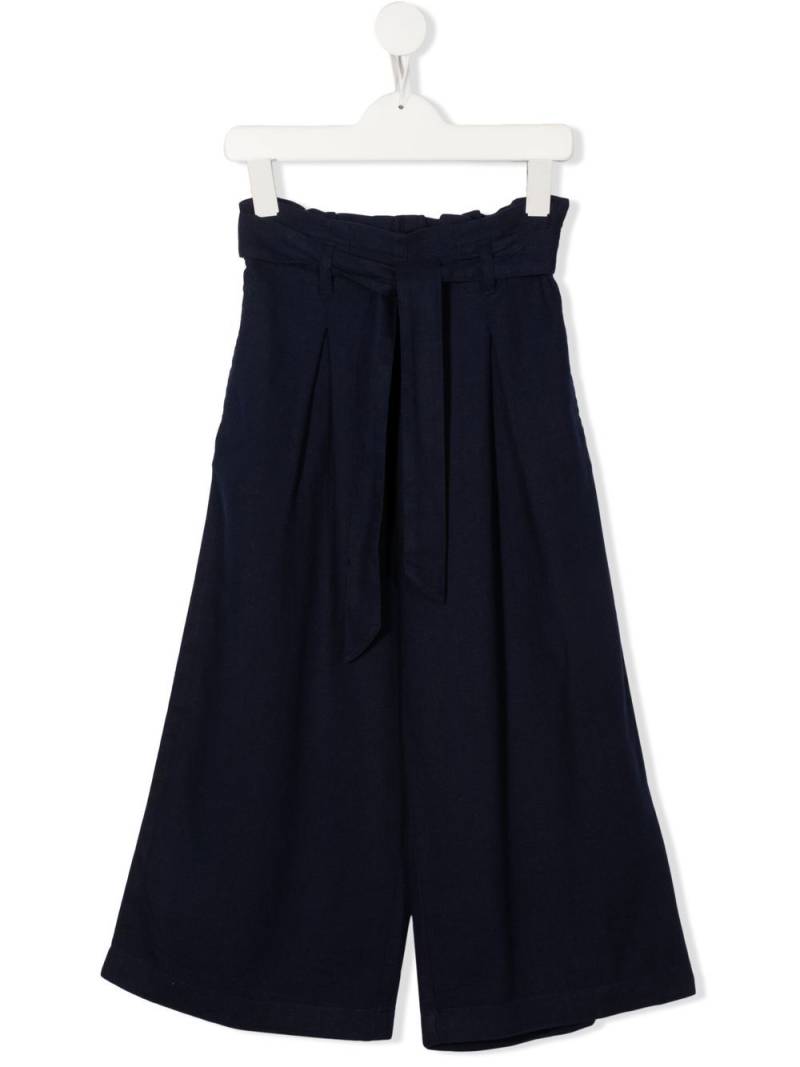 POLO RALPH LAUREN KIDS wide-leg trousers - Blue von POLO RALPH LAUREN KIDS