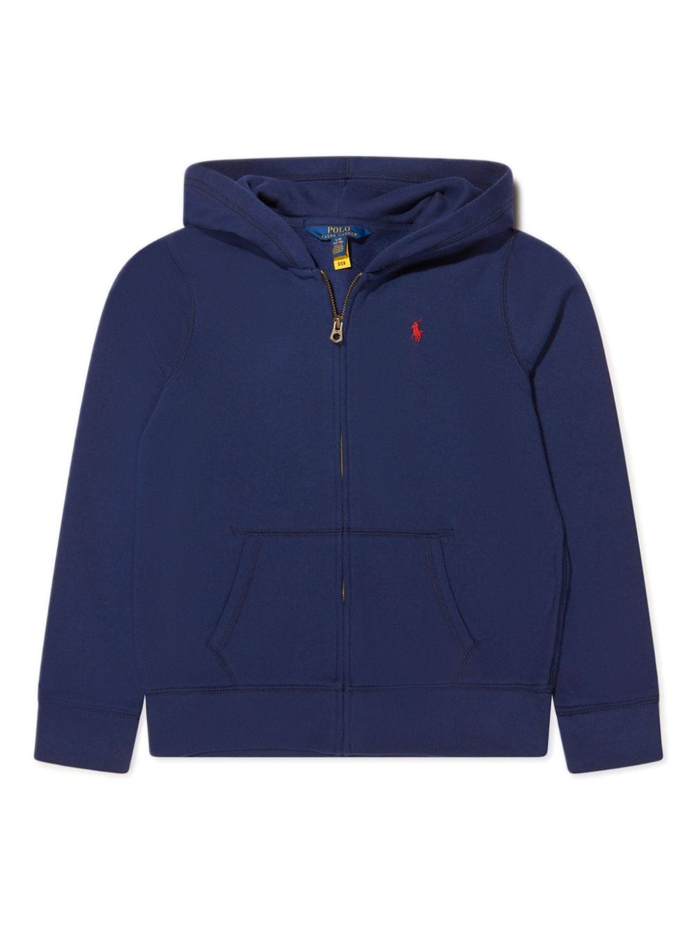 POLO RALPH LAUREN KIDS zip-up cotton hoodie - Blue von POLO RALPH LAUREN KIDS