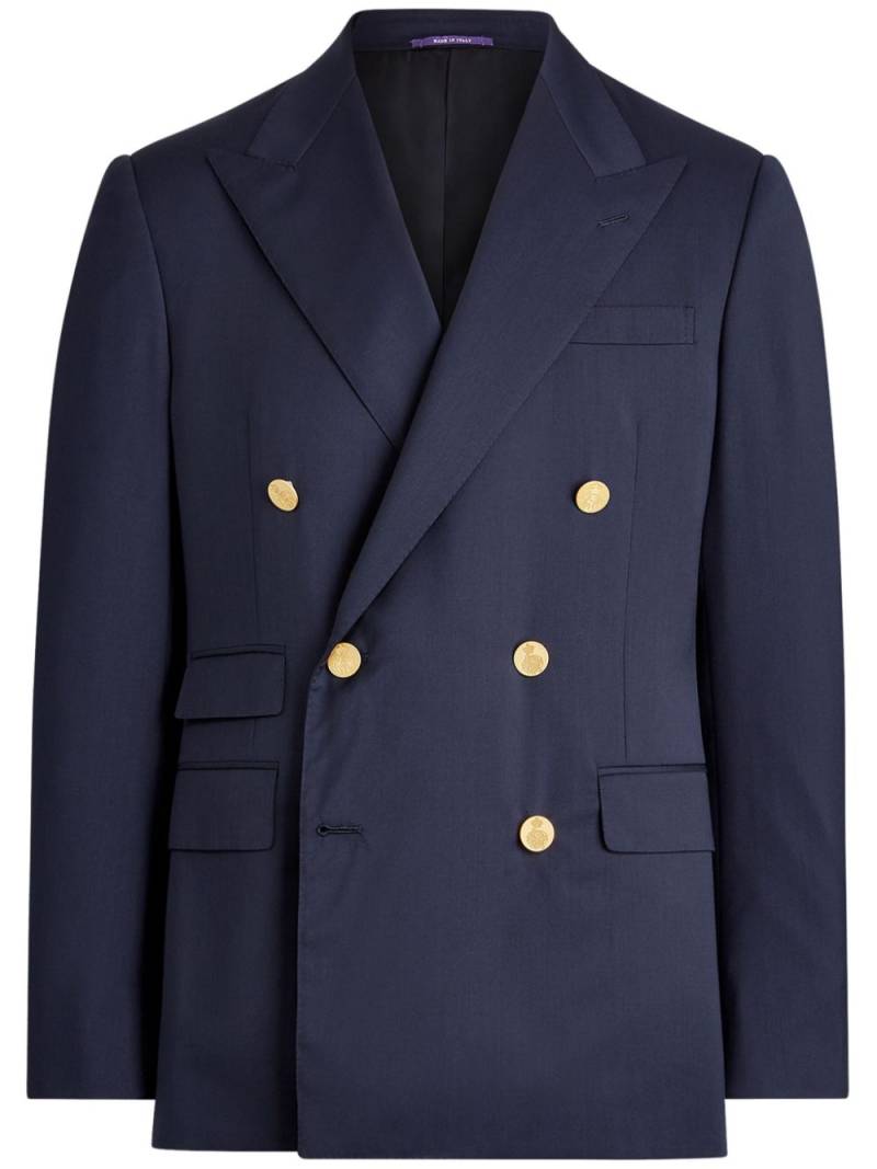 Ralph Lauren Purple Label Gregory blazer - Blue von Ralph Lauren Purple Label