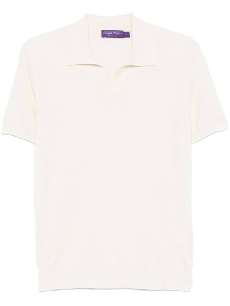 Ralph Lauren Purple Label Johnny polo shirt - Neutrals von Ralph Lauren Purple Label