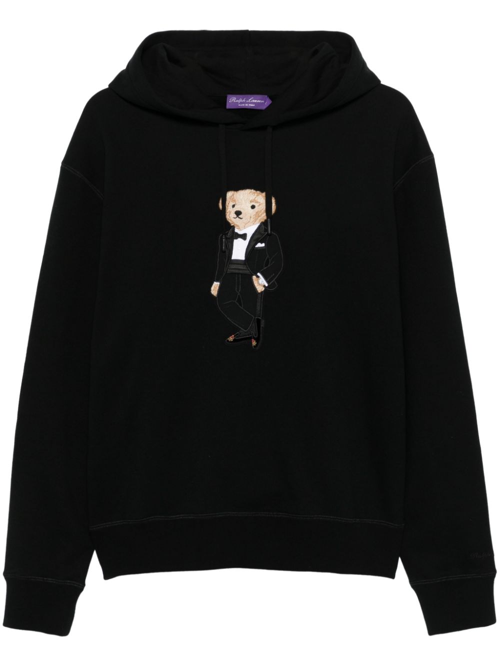 Ralph Lauren Purple Label Polo Bear hoodie - Black von Ralph Lauren Purple Label