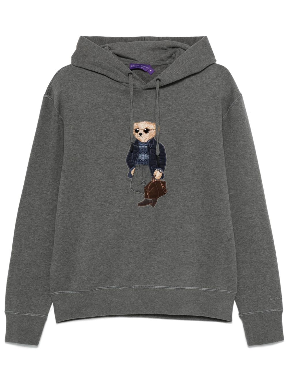 Ralph Lauren Purple Label Polo Bear hoodie - Grey von Ralph Lauren Purple Label