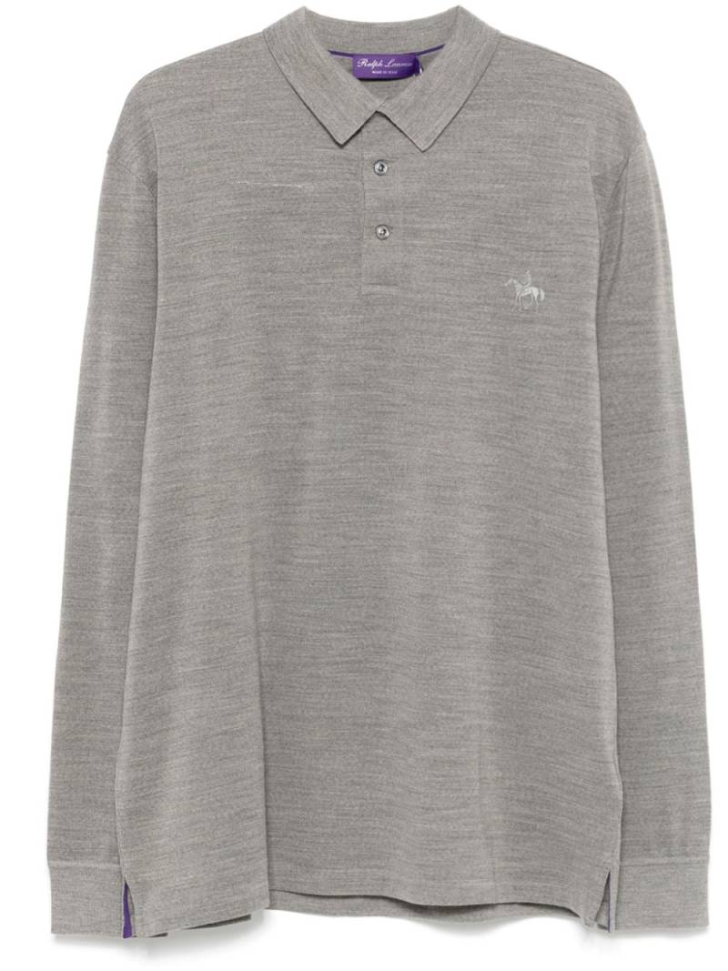 Ralph Lauren Purple Label Polo Pony polo shirt - Grey von Ralph Lauren Purple Label