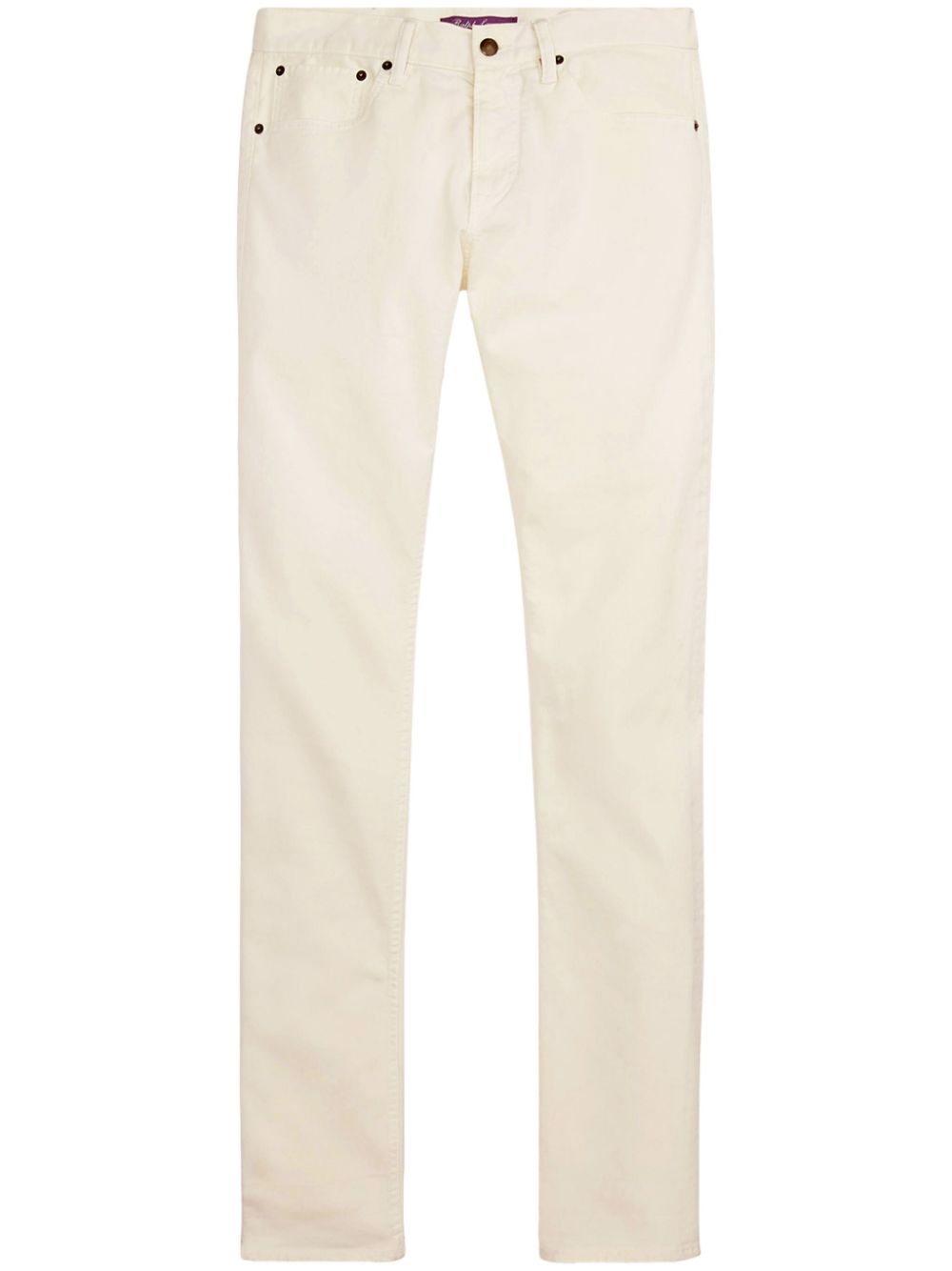 Ralph Lauren Purple Label Thomson stretch-cotton slim-fit jeans - White von Ralph Lauren Purple Label