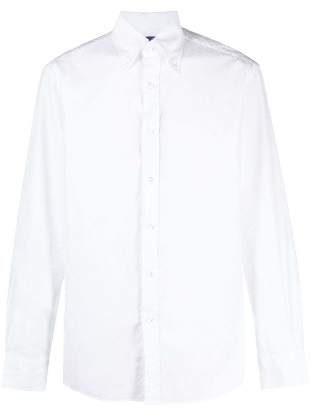 Ralph Lauren Purple Label button-down cotton shirt - White von Ralph Lauren Purple Label