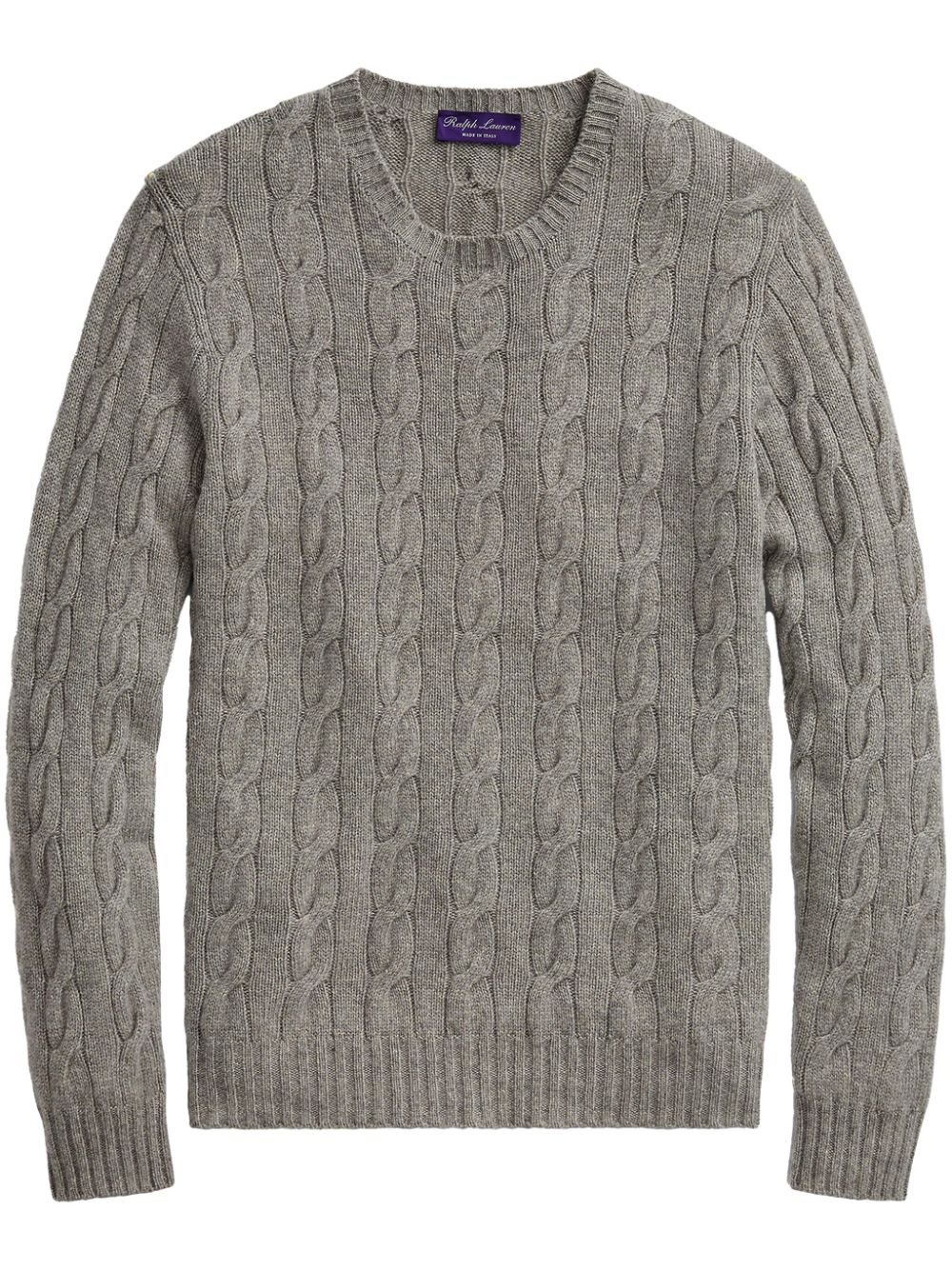 Ralph Lauren Purple Label cable-knit cashmere sweater - Grey von Ralph Lauren Purple Label