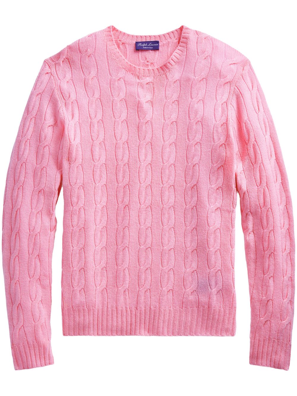 Ralph Lauren Purple Label cable-knit cashmere sweater - Pink von Ralph Lauren Purple Label