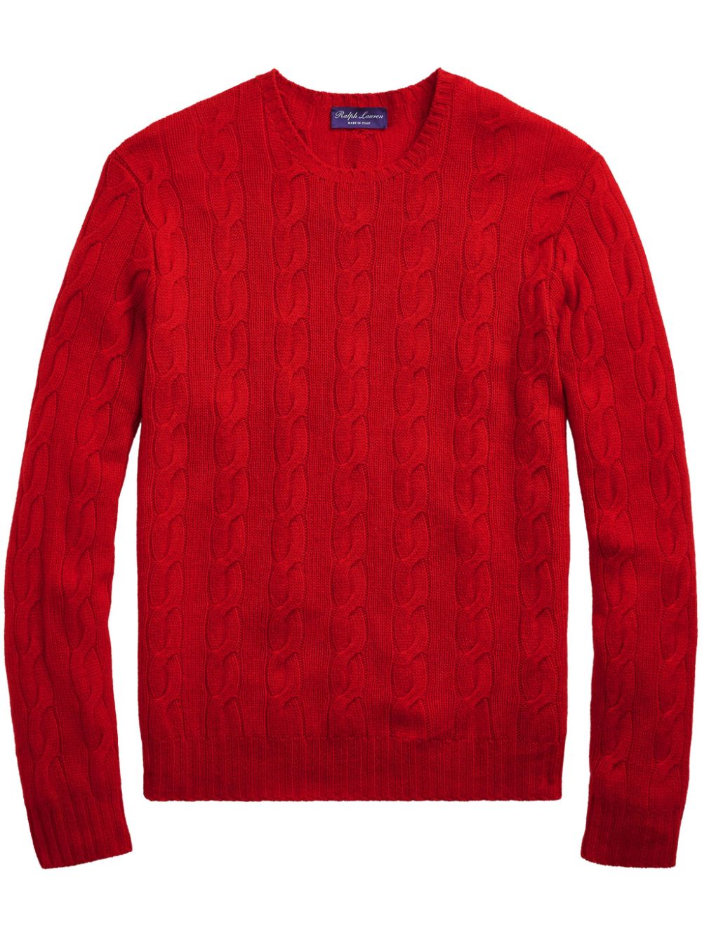 Ralph Lauren Purple Label cable-knit cashmere sweater - Red von Ralph Lauren Purple Label