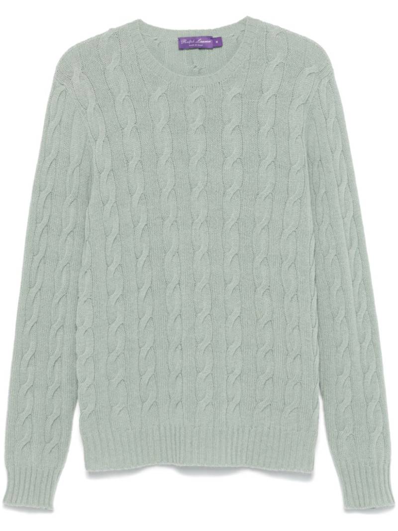 Ralph Lauren Purple Label cable-knit sweater - Green von Ralph Lauren Purple Label