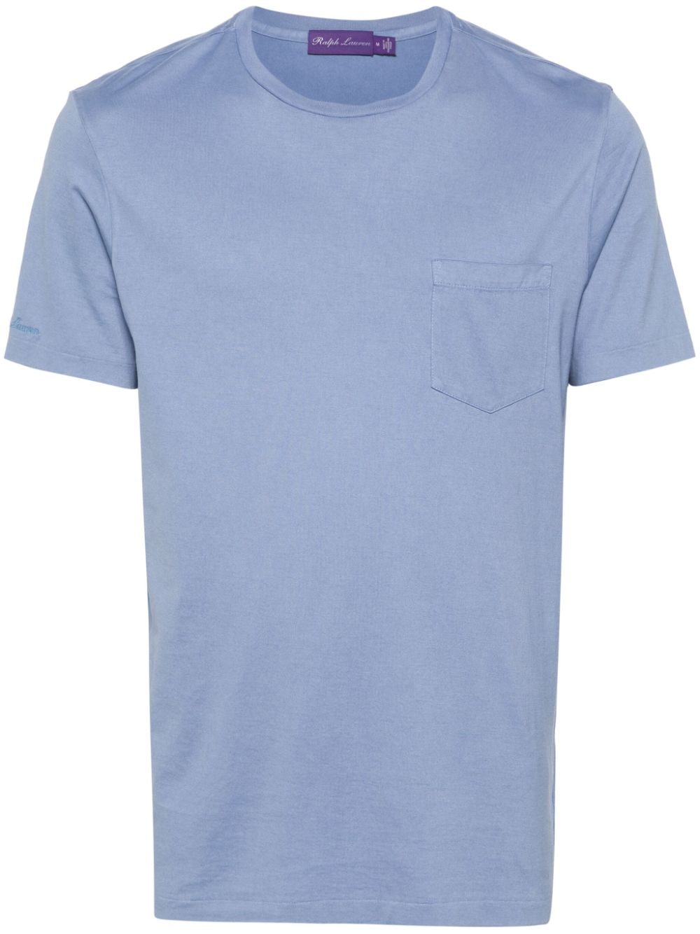 Ralph Lauren Purple Label chest-pocket cotton T-shirt - Blue von Ralph Lauren Purple Label