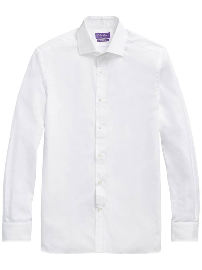 Ralph Lauren Purple Label poplin shirt - White von Ralph Lauren Purple Label