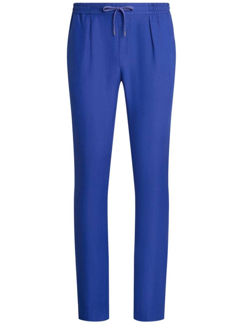 Ralph Lauren Purple Label straight-leg trousers - Blue von Ralph Lauren Purple Label