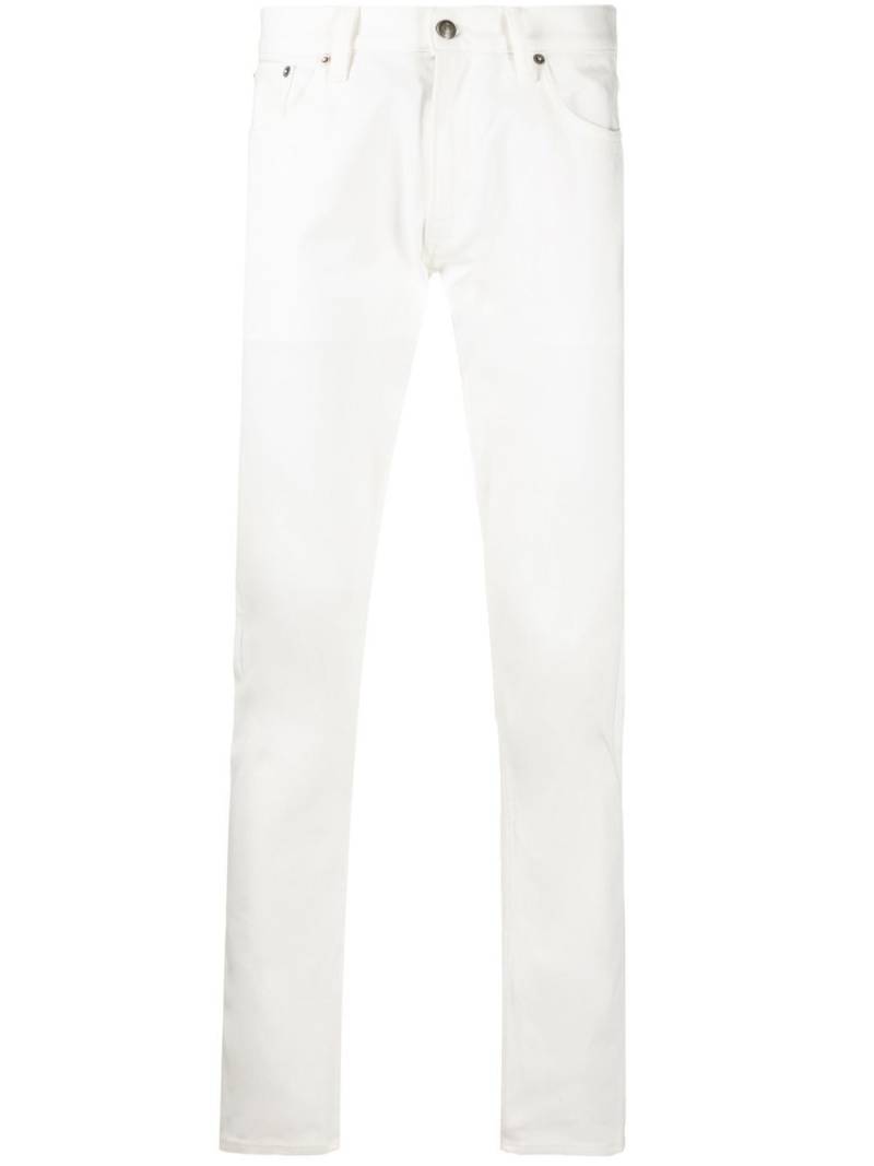 Ralph Lauren Purple Label stretch-cotton slim-cut jeans - White von Ralph Lauren Purple Label