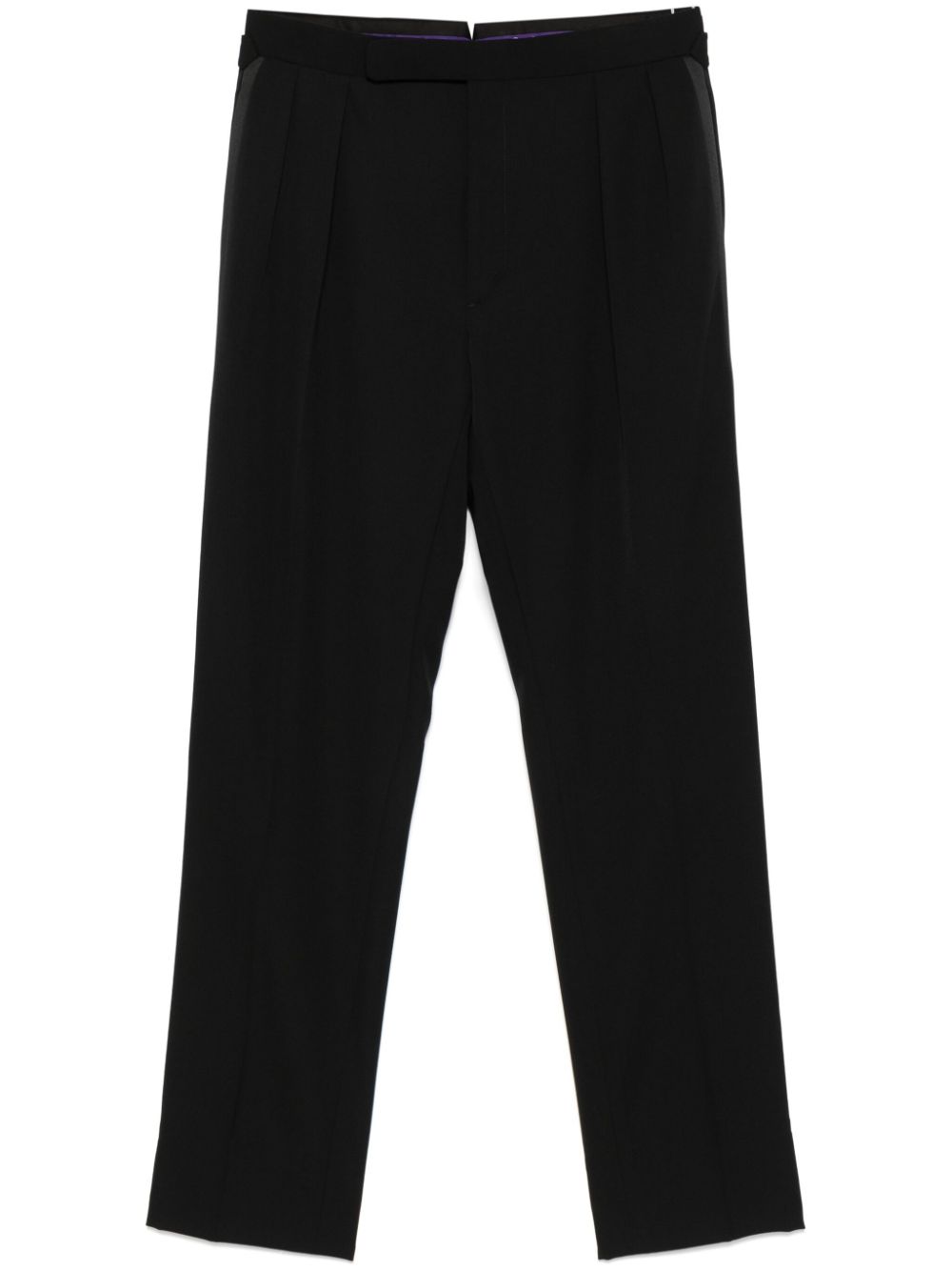 Ralph Lauren Purple Label tailored trousers - Black von Ralph Lauren Purple Label