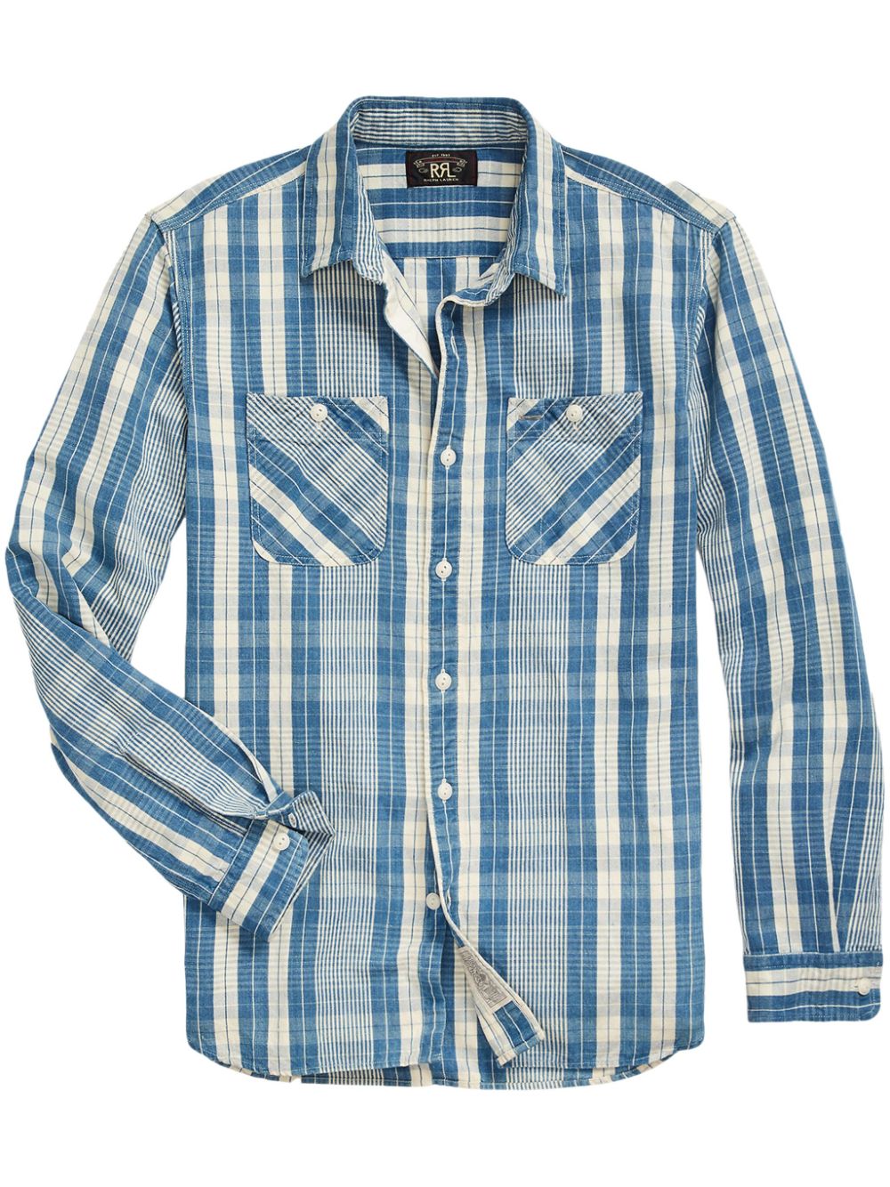 Ralph Lauren RRL Farrell cotton-linen shirt - Blue von Ralph Lauren RRL