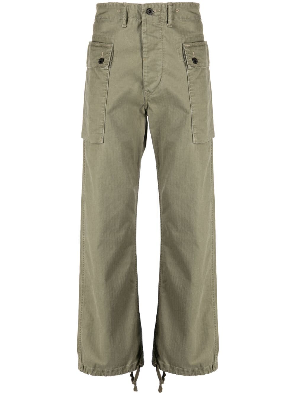 Ralph Lauren RRL Herringbone Field cargo trousers - Green von Ralph Lauren RRL