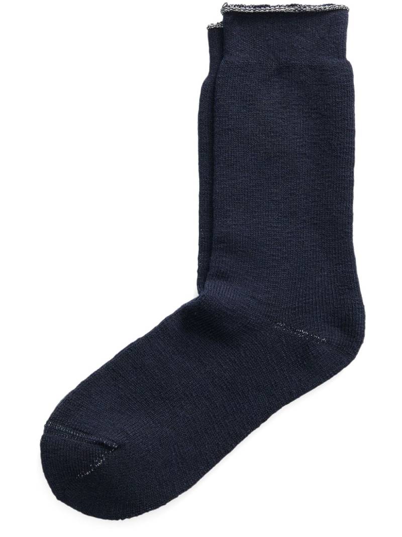 Ralph Lauren RRL LOOPED SOCK-CREW SOCK-SINGLE - Blue von Ralph Lauren RRL