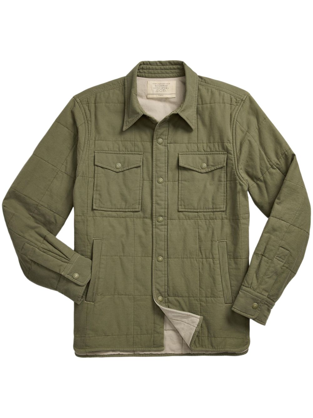 Ralph Lauren RRL MNT SHIRT JK-LONG SLEEVE-SPORT SHIRT - Green von Ralph Lauren RRL