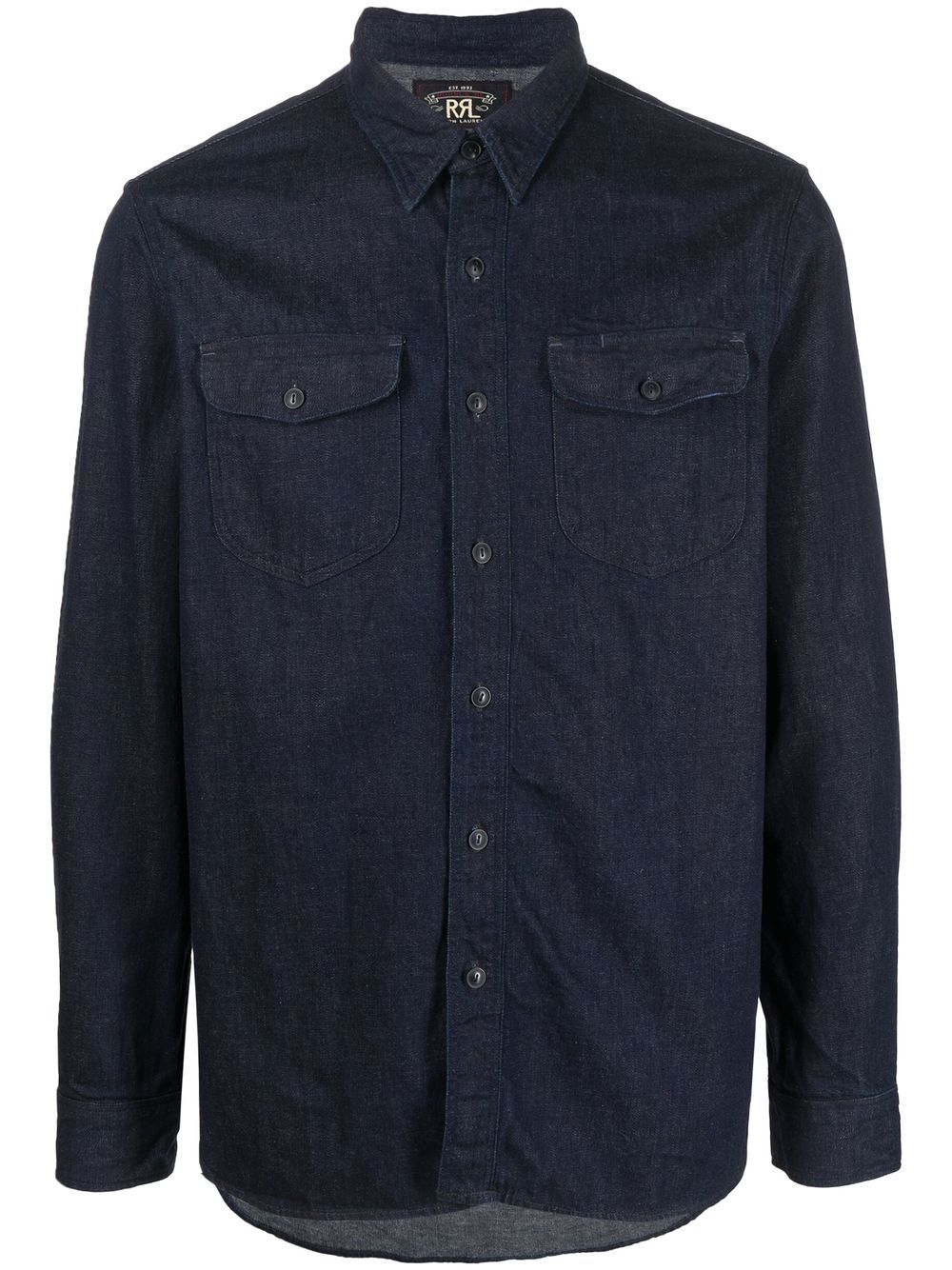 Ralph Lauren RRL Preston long-sleeved shirt - Blue von Ralph Lauren RRL