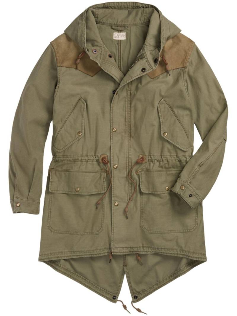 Ralph Lauren RRL WILSON PARKA-UNLINED-COAT - Green von Ralph Lauren RRL