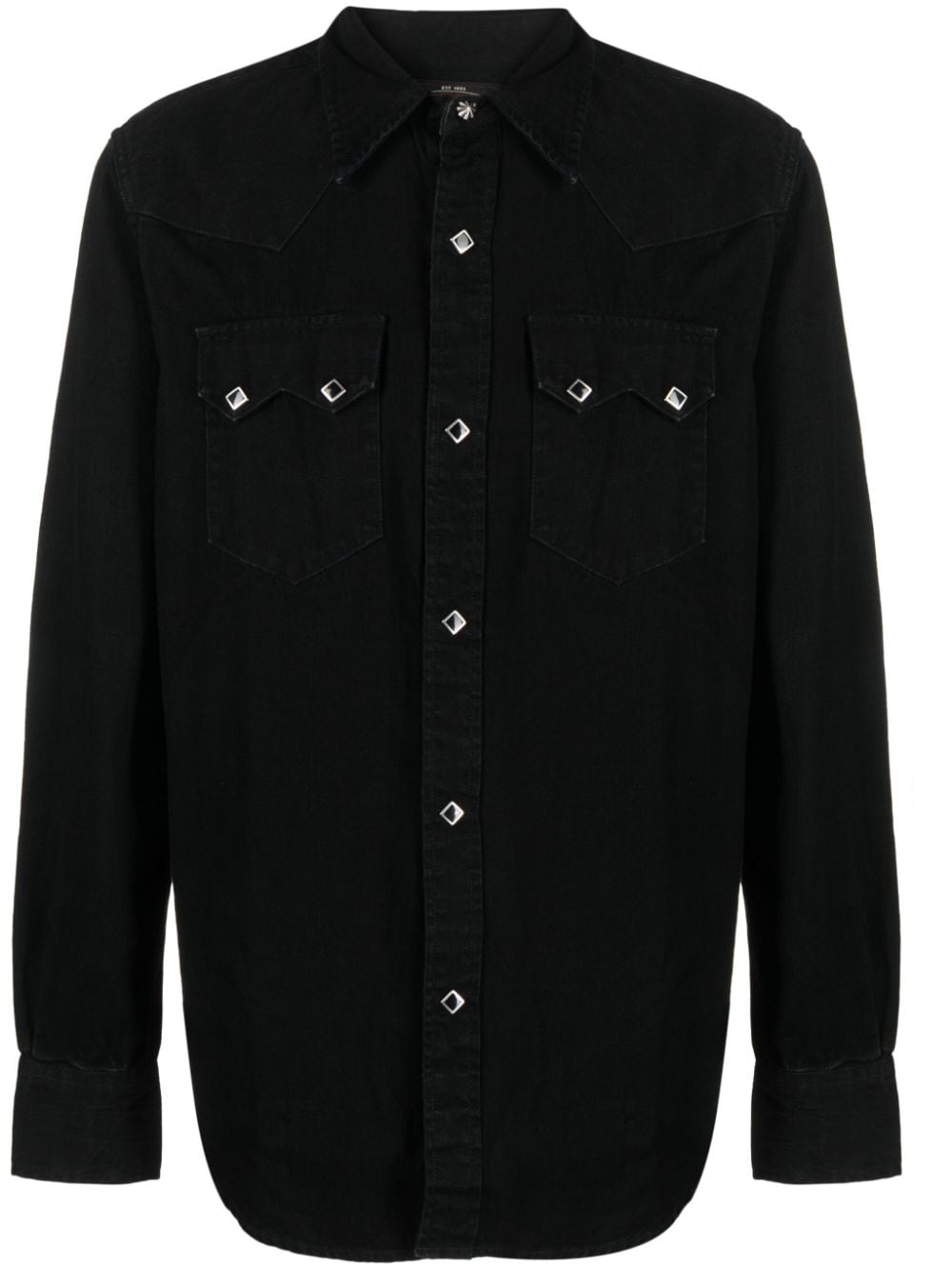 Ralph Lauren RRL button-up cotton shirt - Black von Ralph Lauren RRL