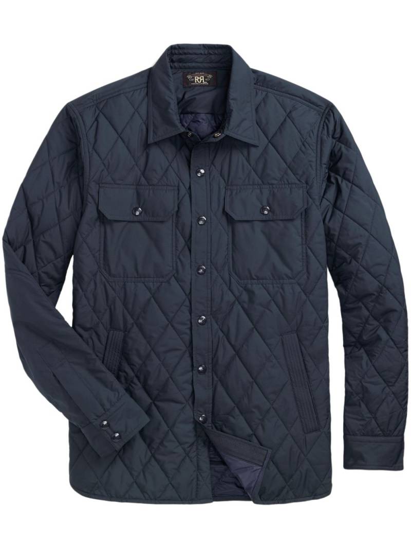 Ralph Lauren RRL flap pockets jacket - Blue von Ralph Lauren RRL