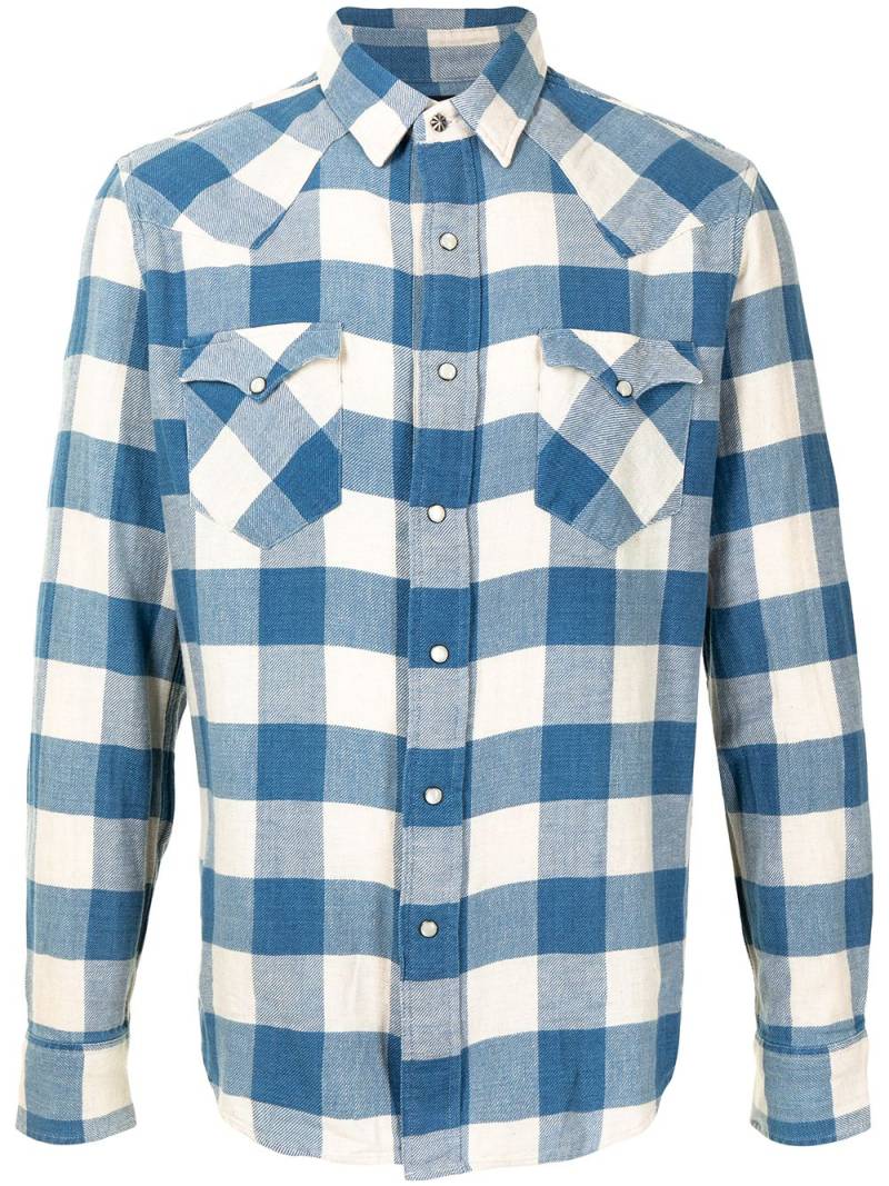 Ralph Lauren RRL gingham-print shirt - Blue von Ralph Lauren RRL