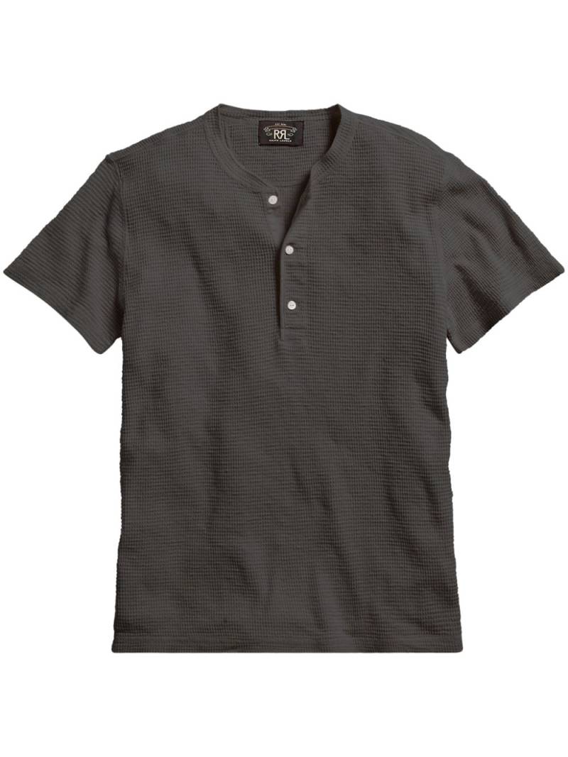 Ralph Lauren RRL henley cotton T-shirt - Grey von Ralph Lauren RRL